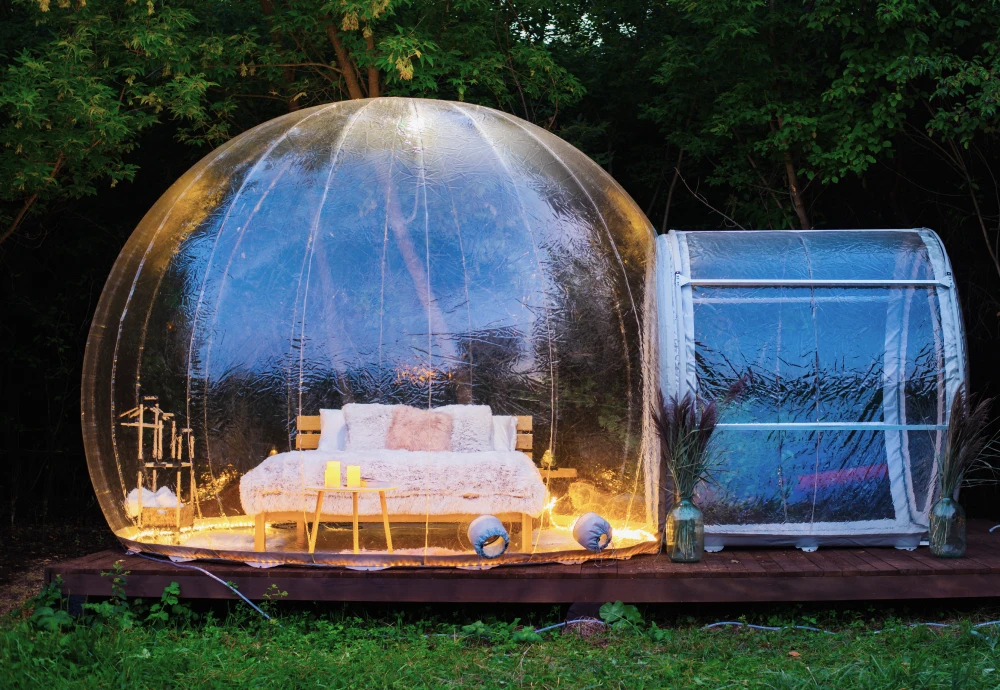 big clear bubble tent