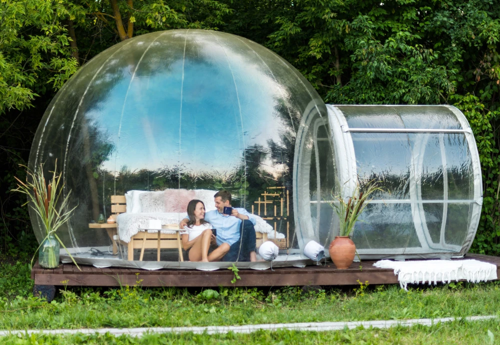 big clear bubble tent