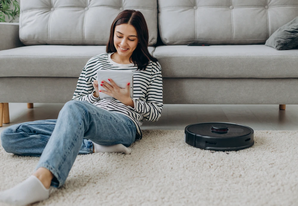 self cleaning vacuum and mop robot