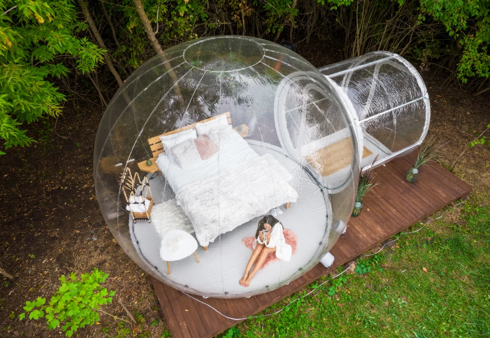 sun bubble tent