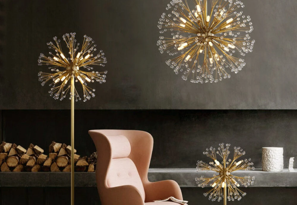 globe light chandelier