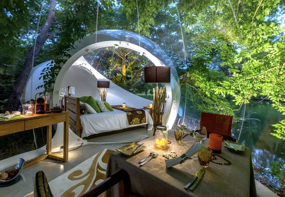 inflatable bubble tent house