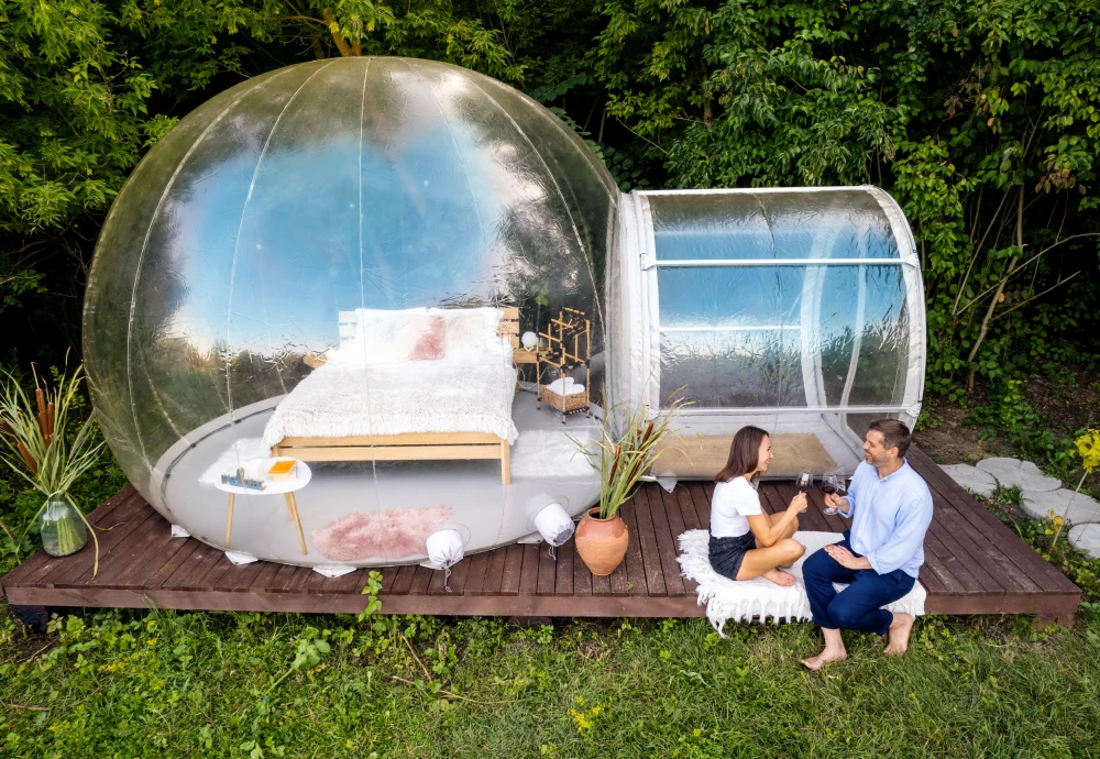 inflatable bubble tents