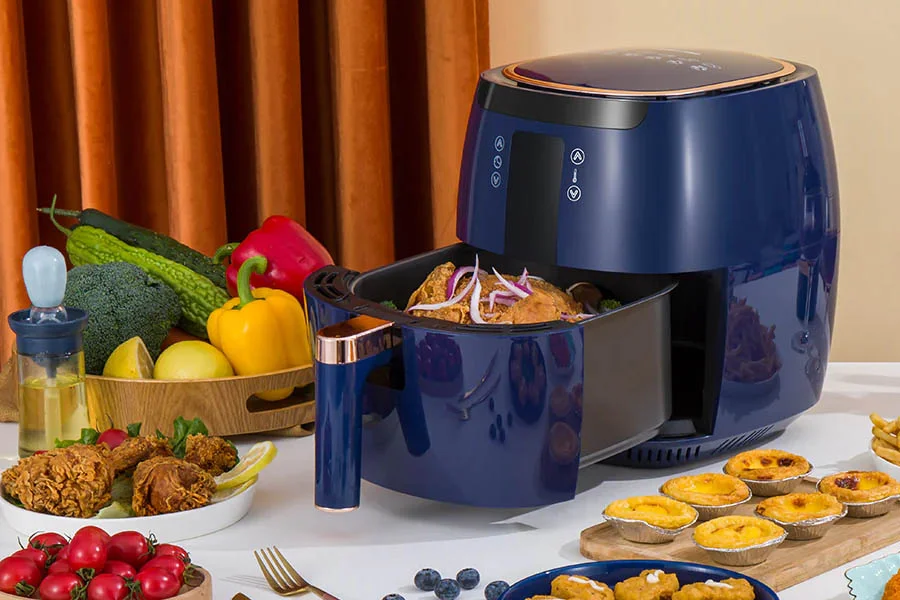 cooking in an air fryer