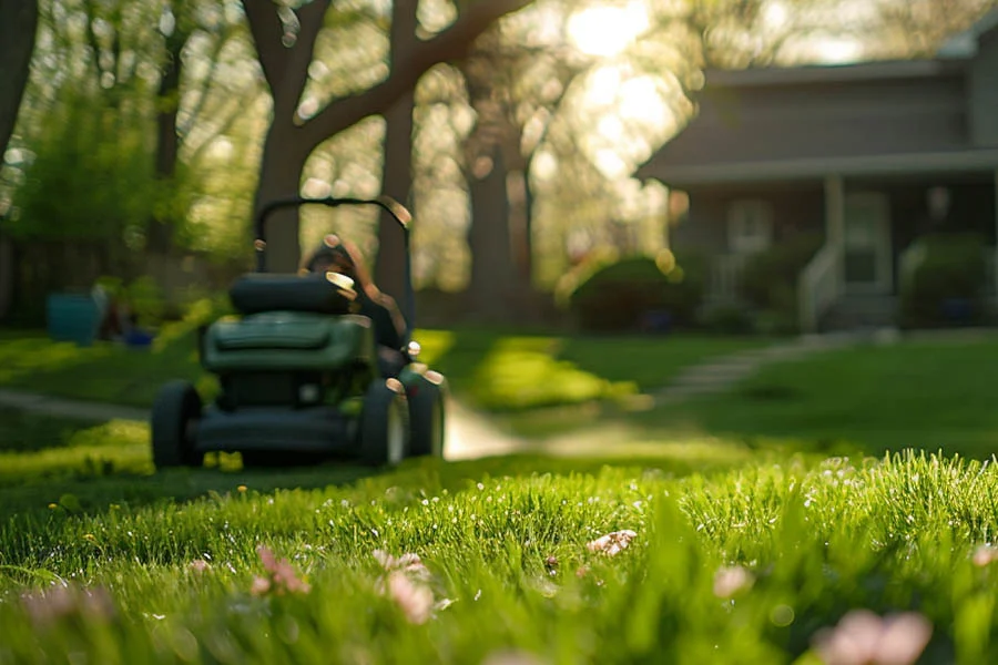 battery cordless lawn mower