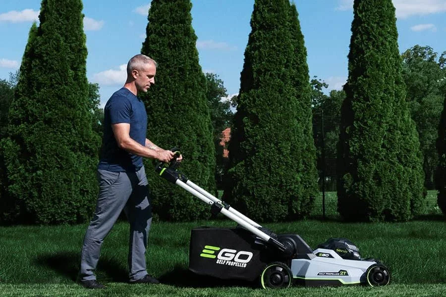 best battery electric lawn mower