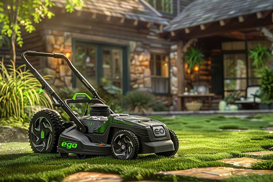 best self propelled battery lawn mower