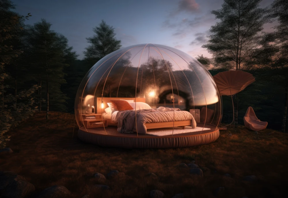 inflatable clear bubble tent