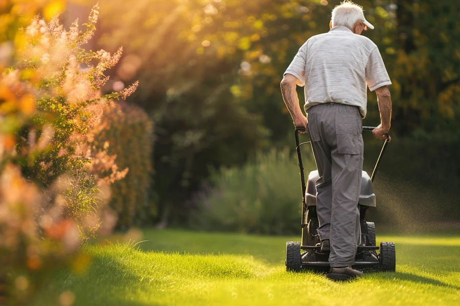 lawn cut machine