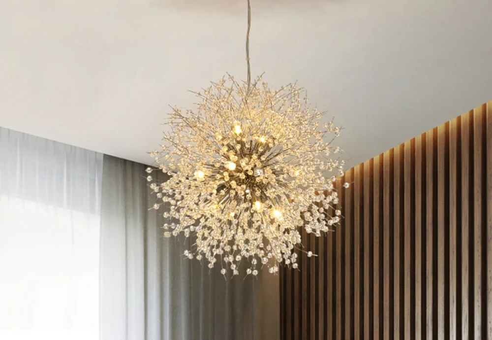 crystal beaded chandelier