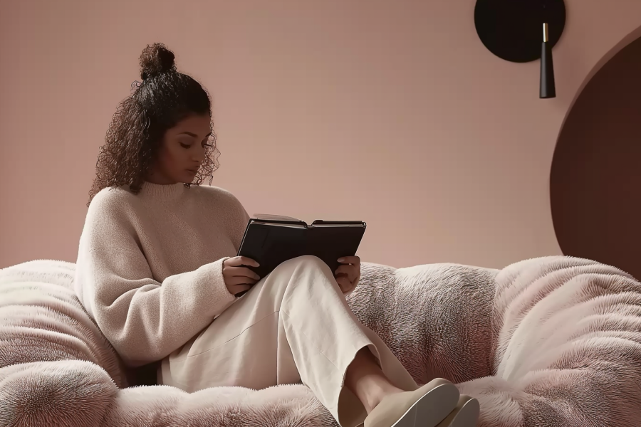 Blush Pink Sofa