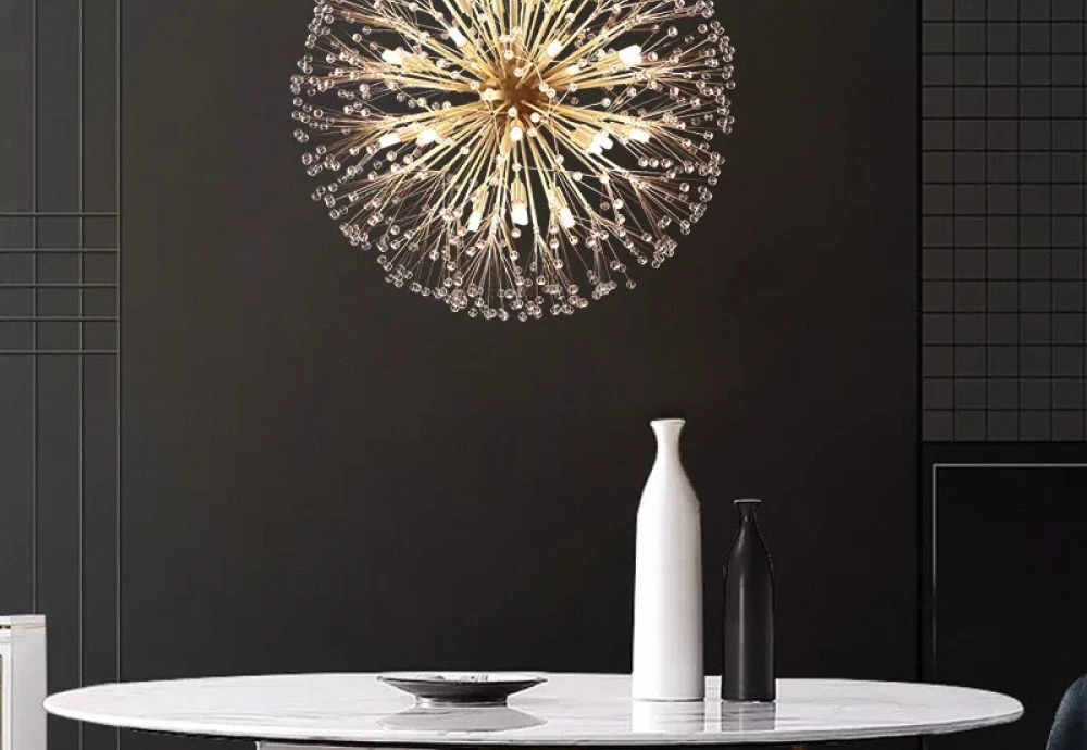 Brass Chandelier Crystal